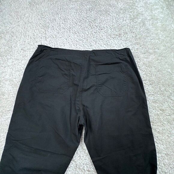 Polo Jeans Co Ralph Lauren Cotton Bungee Exaggerated Bootcut Pant Black VINTAGE - Picture 8 of 11